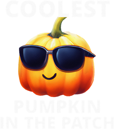 Coolest Pumpkin In The Patch Halloween Kids Women's Hoodie