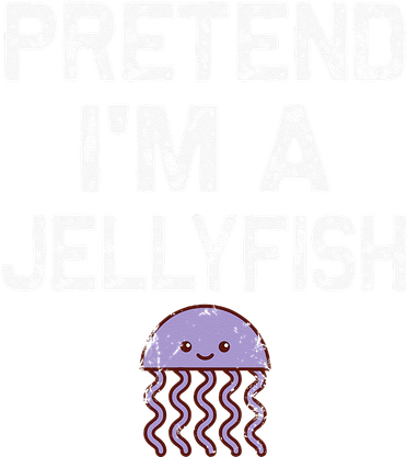 Pretend Im A Jellyfish Halloween Costumes Women's T-Shirt