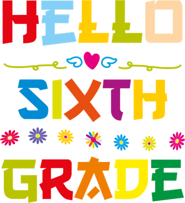 Hello Sixth Grade Back To School 6Th Grade Squad Students Gift Doggie Tank