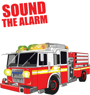 Kids Fire Truck 4th Birthday Boy Firefighter 4 Year Old Coaster