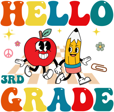 Hello Third Grade Team 3Rd Grade Back To School Teacher Gift Women's Hoodie