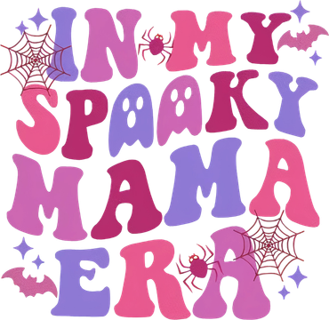 In My Spooky Mama Era Halloween Spooky Mom Kids Sweatshirt