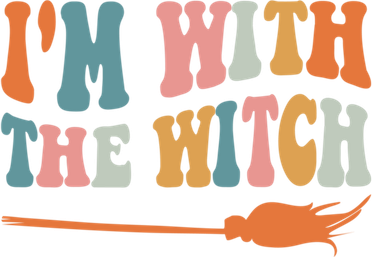 Im With The Witch His And Her Funny Halloween Gift Apron