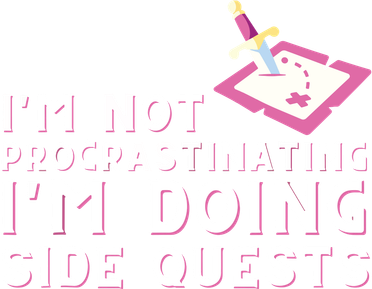 Im Not Procrastinating Im Doing Side Quests Gamer Gaming Doggie Tank