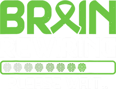 Brain Rewiring Traumatic Brain Injury Ribbon TBI Survivor Polo