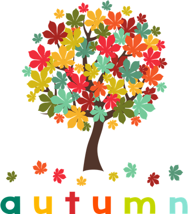 Autumn Tree Colorful Festive Tote Bag