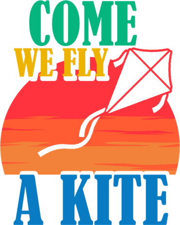 Come We Fly A Kite Vintage Kite Flying Gift Kids Hoodie