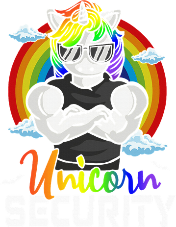 Halloween Costume Unicorn Security Matching Family Women's Tank Top