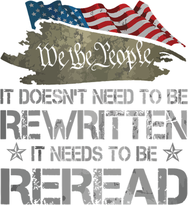 US Flag Constitution Of The USA Needs To Be Reread Kids Sweatshirt