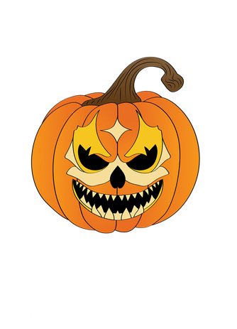 Coolest Pumpkin In The Patch Halloween Fall Design Funny Gift Kids T-Shirt