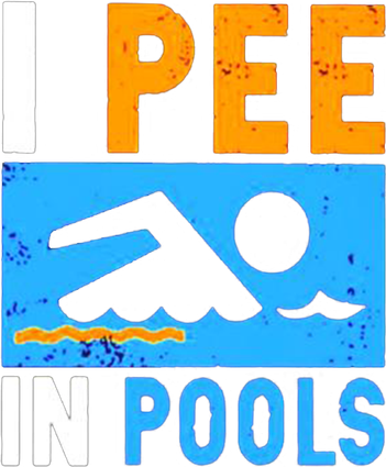 I Pee In Pools Button