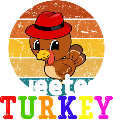 Sweetest Turkey In The Flock Kids Sweatshirt