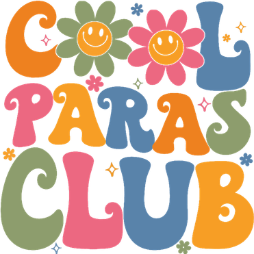 Cool Paras Club Paraprofessional Paraeducator Back To School Women's T-Shirt