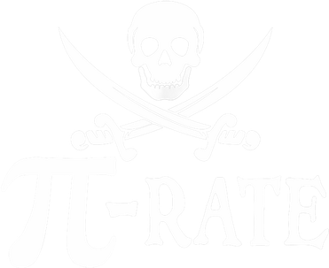 Funny Pi Rate Pirate Pi Day Boy Vintage Math Teacher Retro Toddler Long Sleeve
