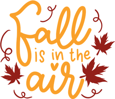 Fall Is In The Air Nature Cute Santa Hat