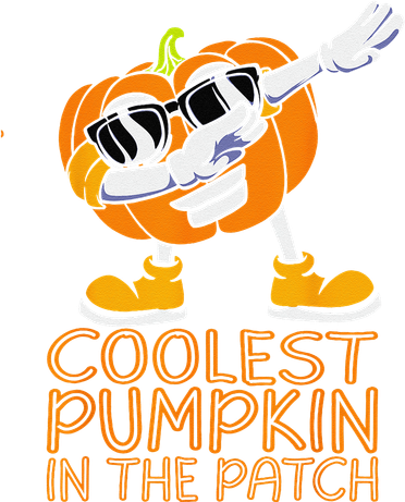 Coolest Pumpkin In The Patch Halloween Jackolantern Kids Hoodie