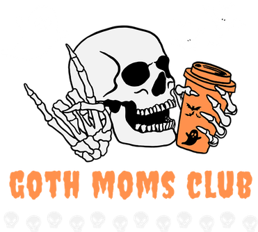 Halloween Funny Goth Moms Club Spooky Gothic Mom Mama Gift Baby Bodysuit