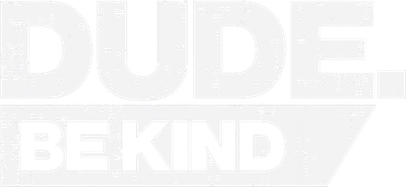 Dude Be Kind Kids Unity Day Orange Anti Bullying Coaster