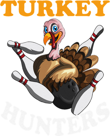 Turkey Hunters Turkey Thanksgiving Bowling Bahn Bowling Kids Sweatshirt
