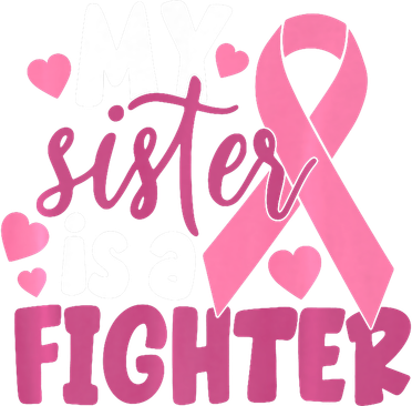 My Sister Is A Fighter Cancer Awareness 11oz C Handle Ceramic Mug