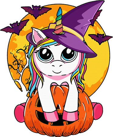 Magical Halloween Unicorn Costume Backpack