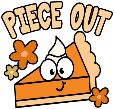 Piece Out Pumpkin Pie Funny Kids Sweatshirt