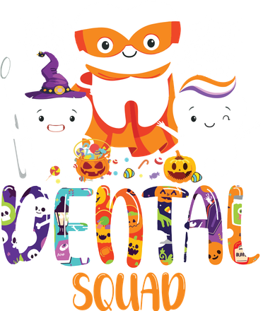 Dental Squad Costume Trick Or Teeth Denstist Halloween Ghost Ornament