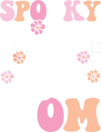 Spooky Mom Halloween Ghost Costume Retro Groovy Sweatshirt