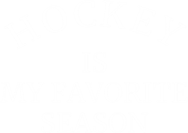 Hockey Season Is My Favorite Season Sports Gift Backpack