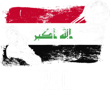 Iraq Flag Jersey Iraqi Soccer Team Iraqi Toddler Hoodie