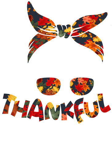 One Thankful Mama Fall Hair Bun Women's Hoodie