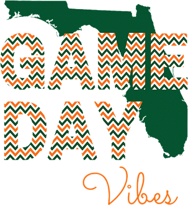 Miami Football Game Day Vibes Fall Tailgate Polo