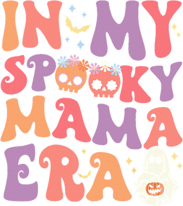In My Spooky Mama Era Halloween Groovy Witchy Spooky Mom Women's Sweatshirt