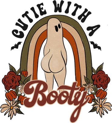 Cutie With A Booty Funny Halloween Ghost Tumbler