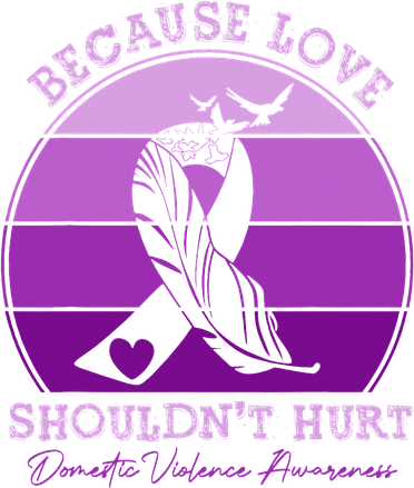End Domestic Violence Stand with Purple Ribbon Women's Tank Top