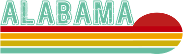 Alabama Retro Style Doggie Tank
