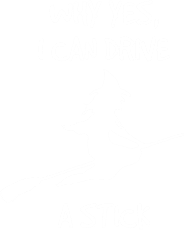 Halloween Witch Funny Why Yes I Can Drive A Stick Gift Doggie Tank