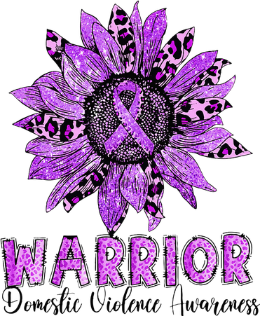 Warrior Survivor Support Domestic Violence Awareness Kids Hoodie