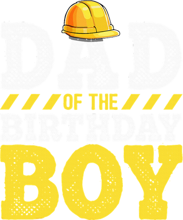 Dad of the Birthday Construction Birthday Party Hat Kids Sweatshirt