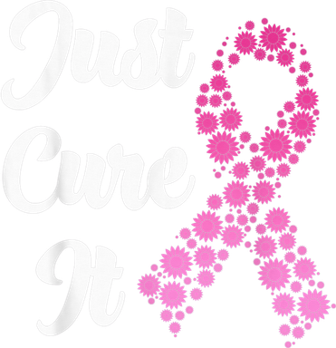 Just Cure It Breast Cancer Awareness Pink Ribbon T-Shirt