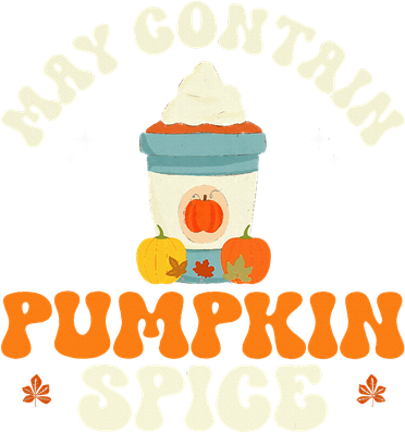 Funny Autumn Coffee Thanksgiving May Contain Pumpkin Spice Coaster