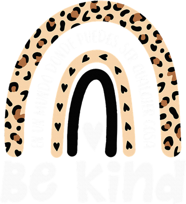 Be Kind Orange Unity Day Rainbow ASL Sé Amble Spanish Crew Button