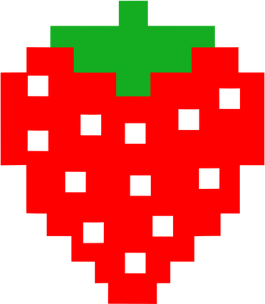 Retro Arcade Game Pixel Strawberry 80s Halloween Costume Mousepad