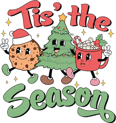 Tis The Season Christmas Holiday Festive Ornament