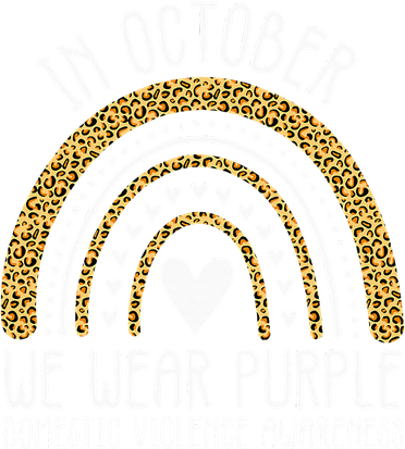 We Wear Purple Family Domestic Violence Awareness Month Women's T-Shirt