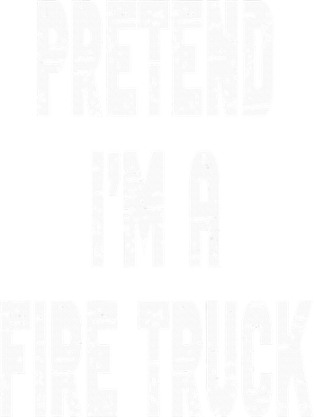 Lazy Easy Pretend I'm A Fire Truck Party Halloween Costume Toddler Hoodie