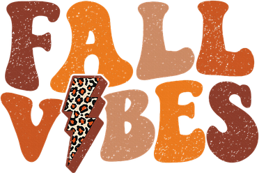 Retro Leopard Print Fall Season Vibes Button