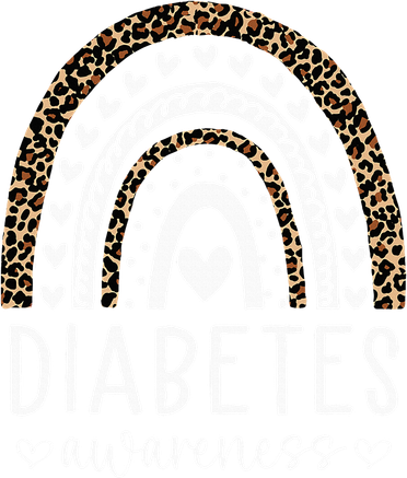 In November We Wear Blue Diabetes Awareness Month Button