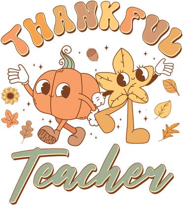 Cute Thanksgiving Thankful Teacher Backpack