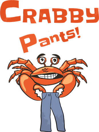 Funny Meme Crabby Pants With Crab Doggie Tank